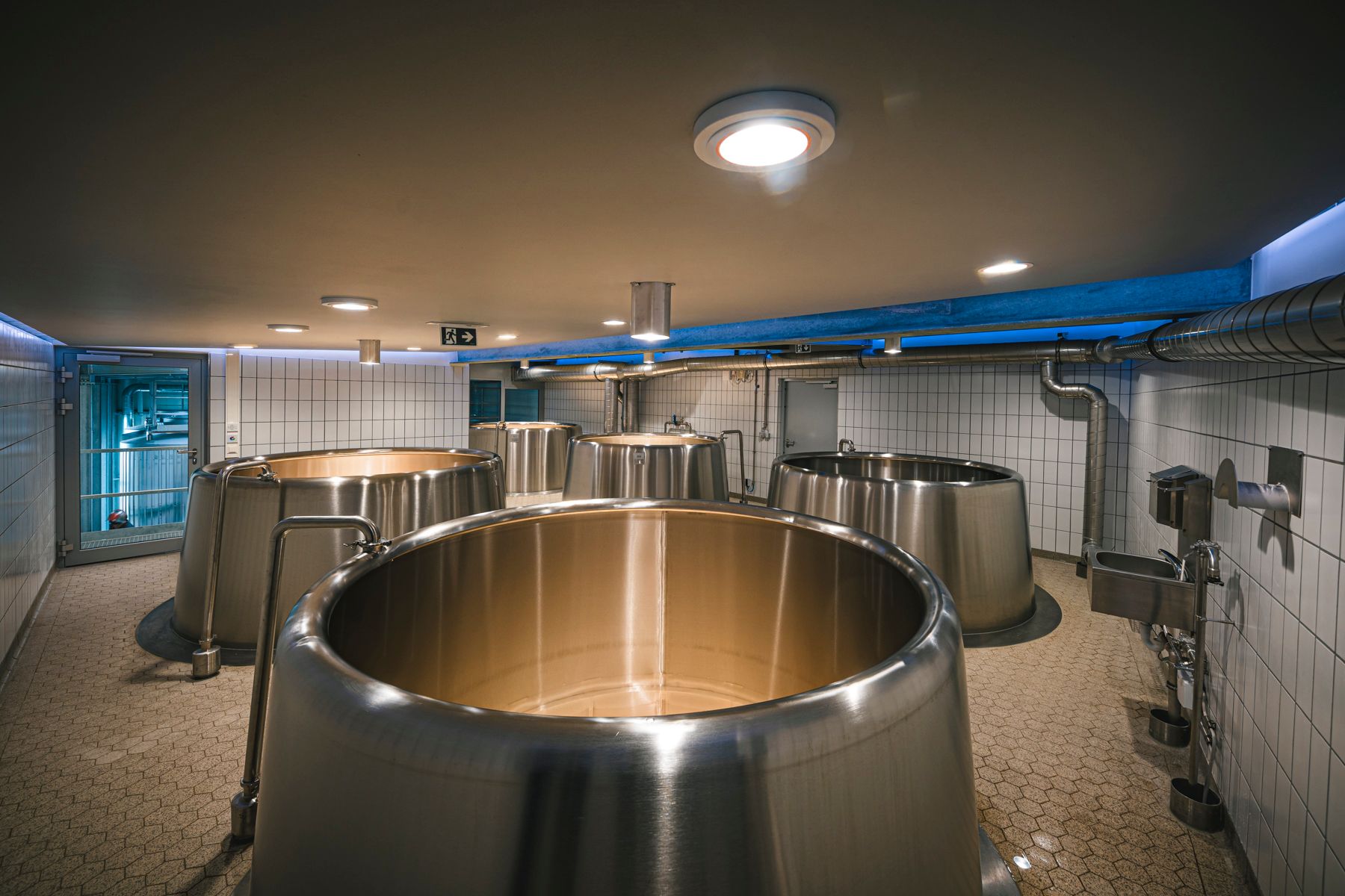Die Bierwerkstatt Weitra. Gärkessel.