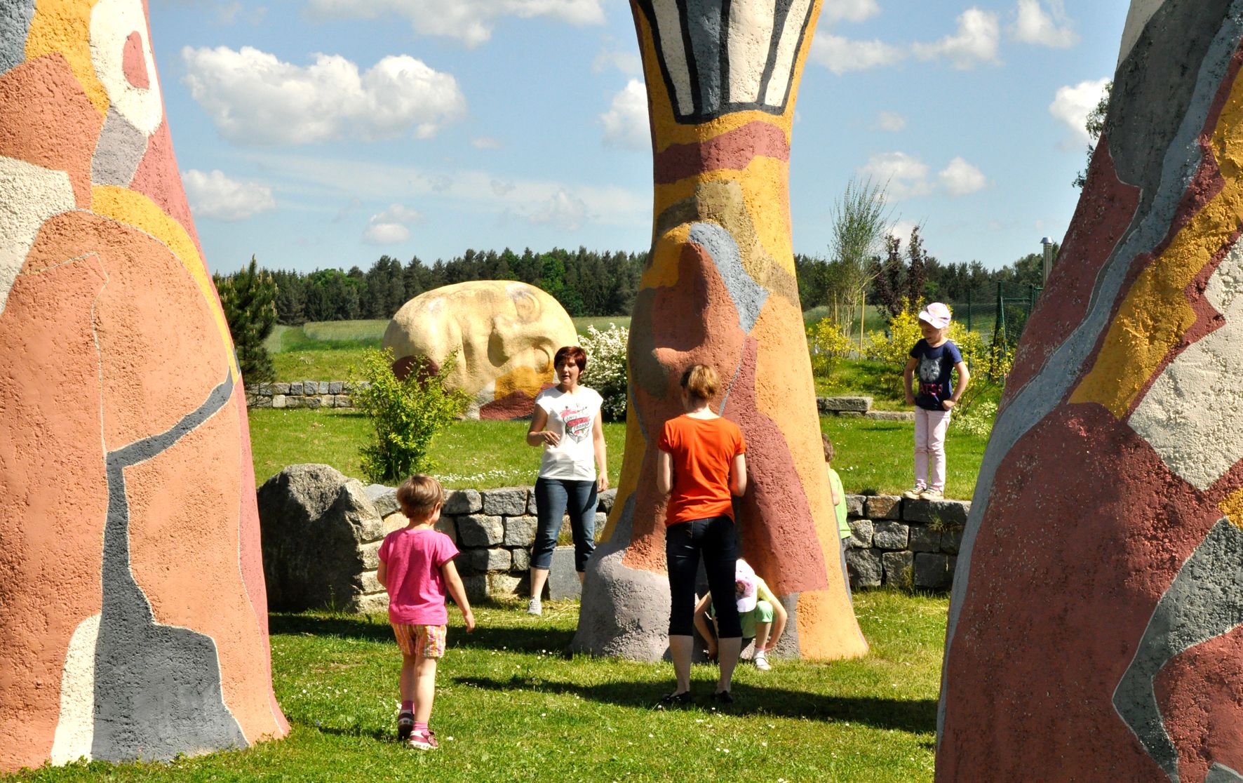 Rätselrally durch den Skulpturenpark